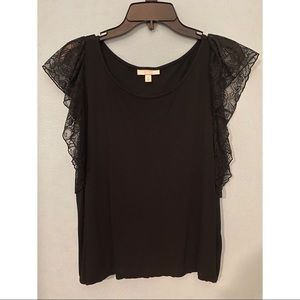 Lauren Conrad Black Blouse